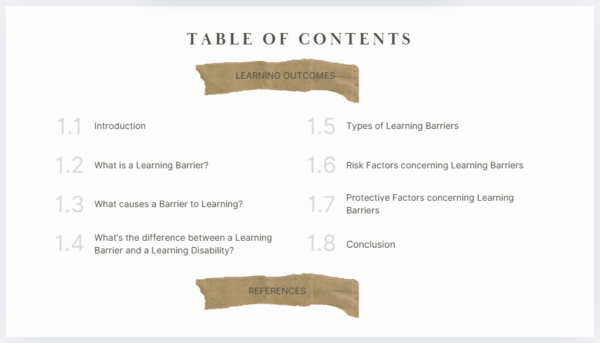 Introduction to Learning Barriers - Image 2